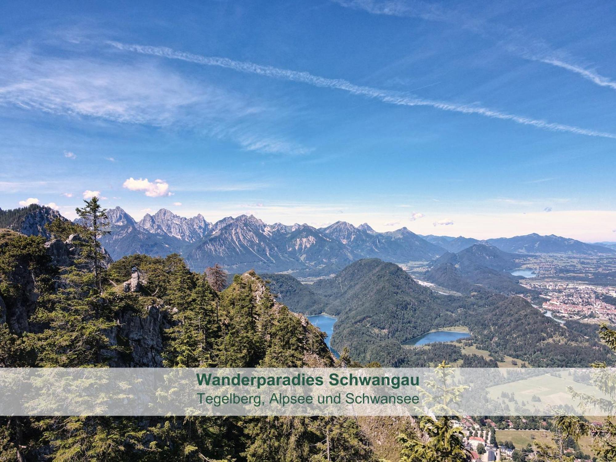 Chalet - Ferienwohnungen - Biohof Stoeger - Panoramasuedbalkon - Grandiose Aussicht Auf See, Berge Und Schloss Neuschwanstein Rieden Exteriér fotografie